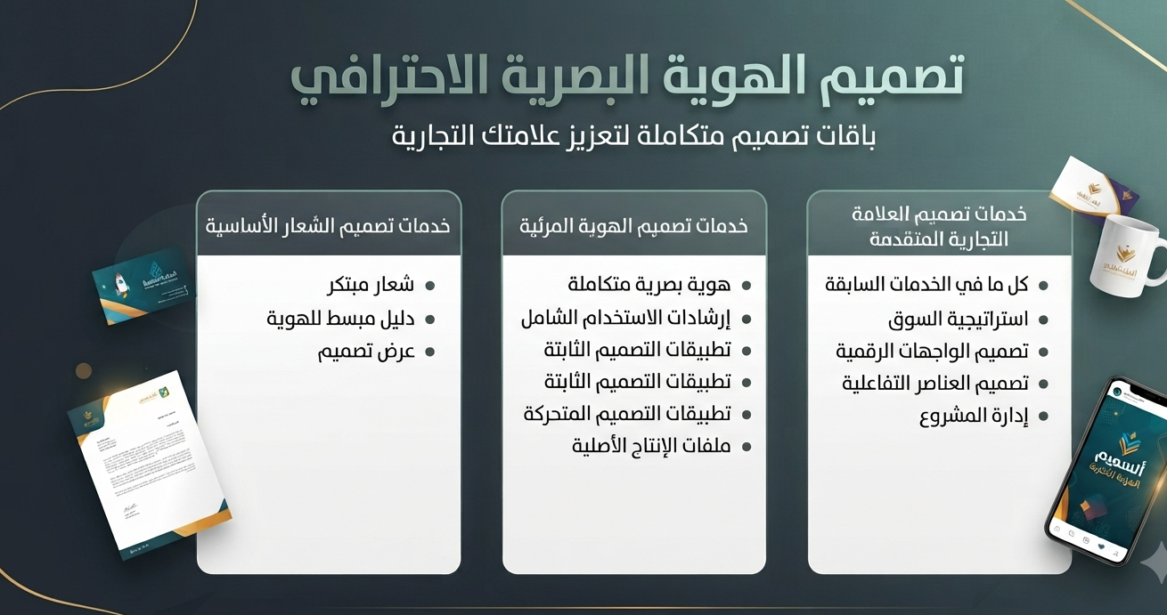 أسعار تصميم الهوية البصرية في السعودية: دليل ٢٠٢٦