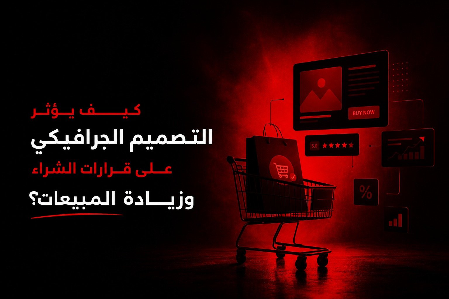كيف يؤثر التصميم الجرافيكي على قرارات الشراء وزيادة المبيعات؟
